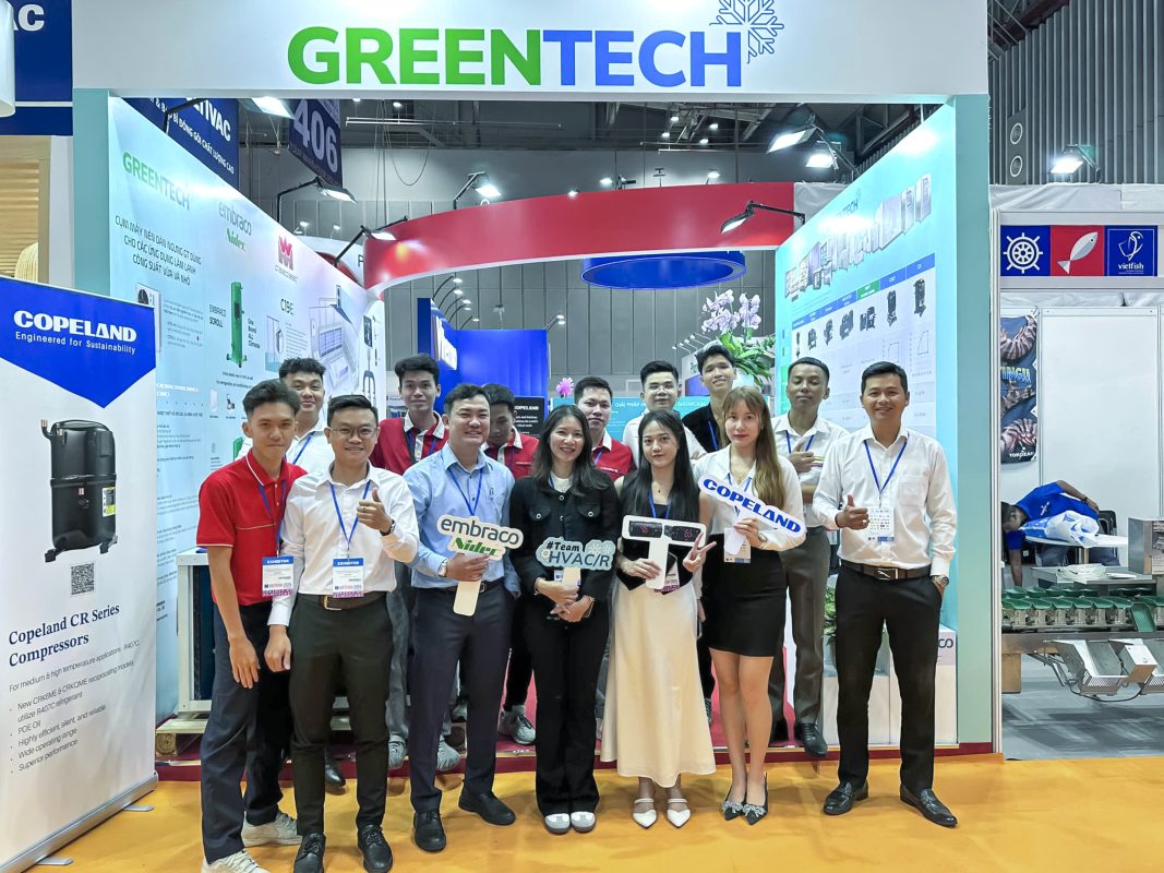 các thành viên gian hàng Greentech